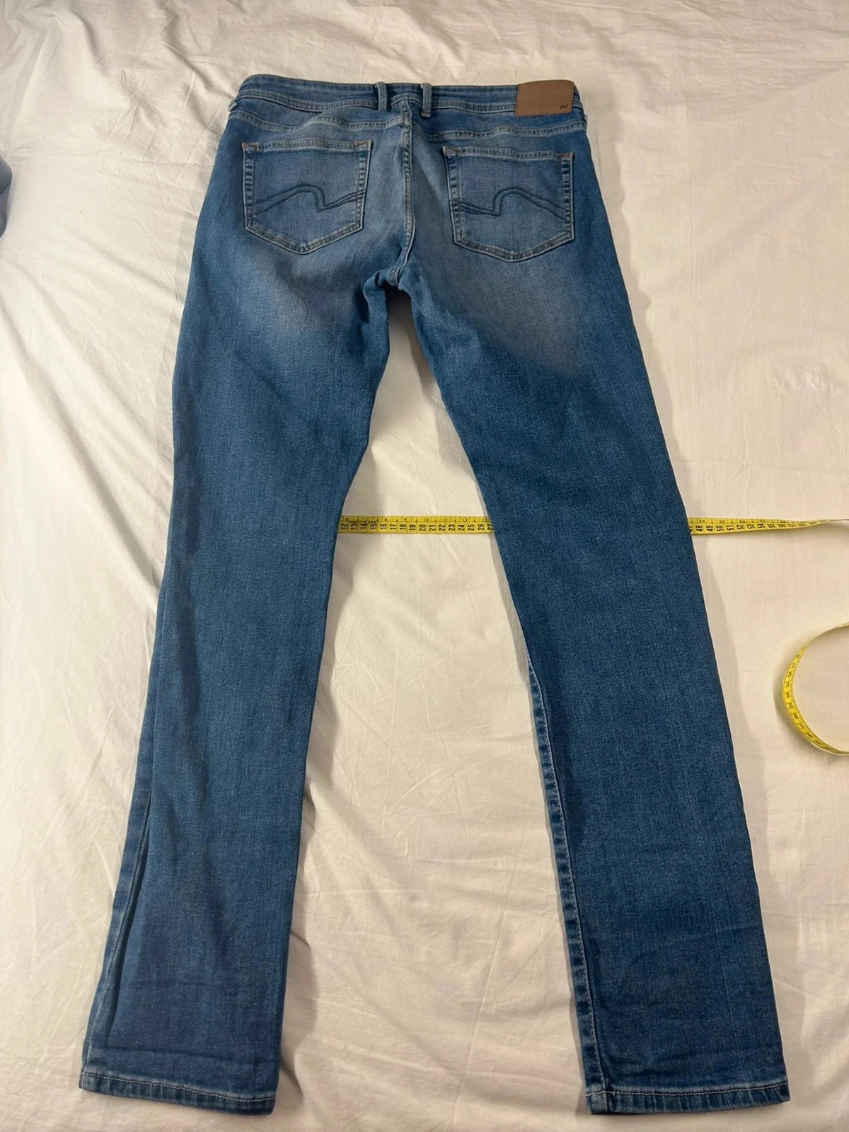 Jules slim fit navy blue vintage jeans – photo 10